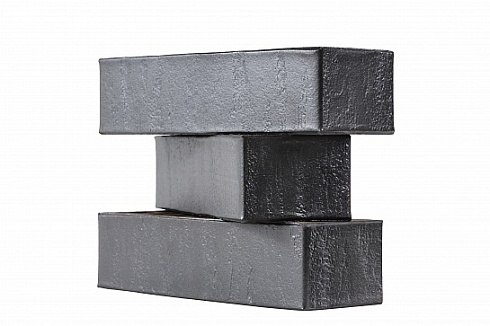Кирпич Черный, керамический облицовочный RECKE 5-32-00-2-00,М-200, 0.7NF