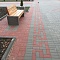 Оформление дорожек тротуарной плиткой  фирмы "Ландшафт"
